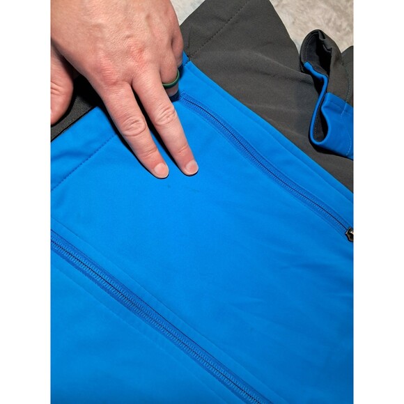 North Face F13 Men’s Jacket Blue Black Full Zip Outdoors Size Large - Picture 4 of 11